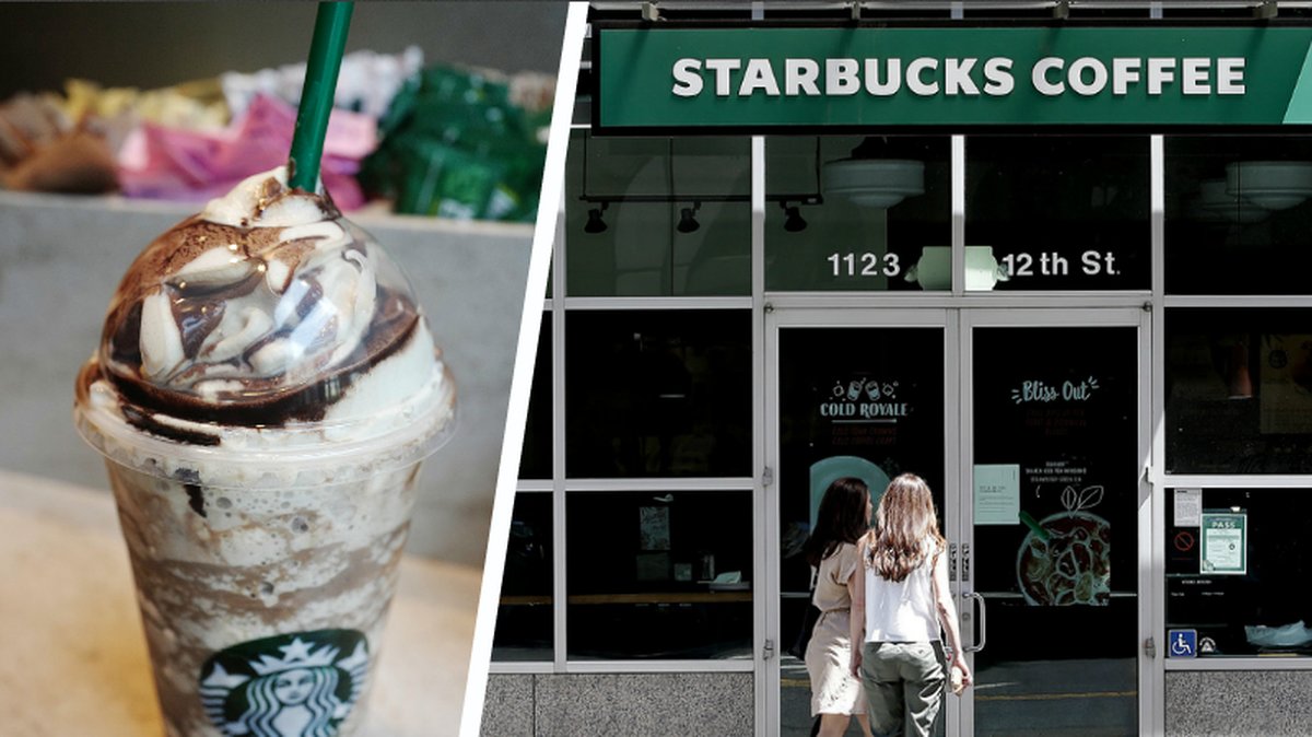 Kaffejätten Starbuck ska sluta med sugrör och plastlock. 