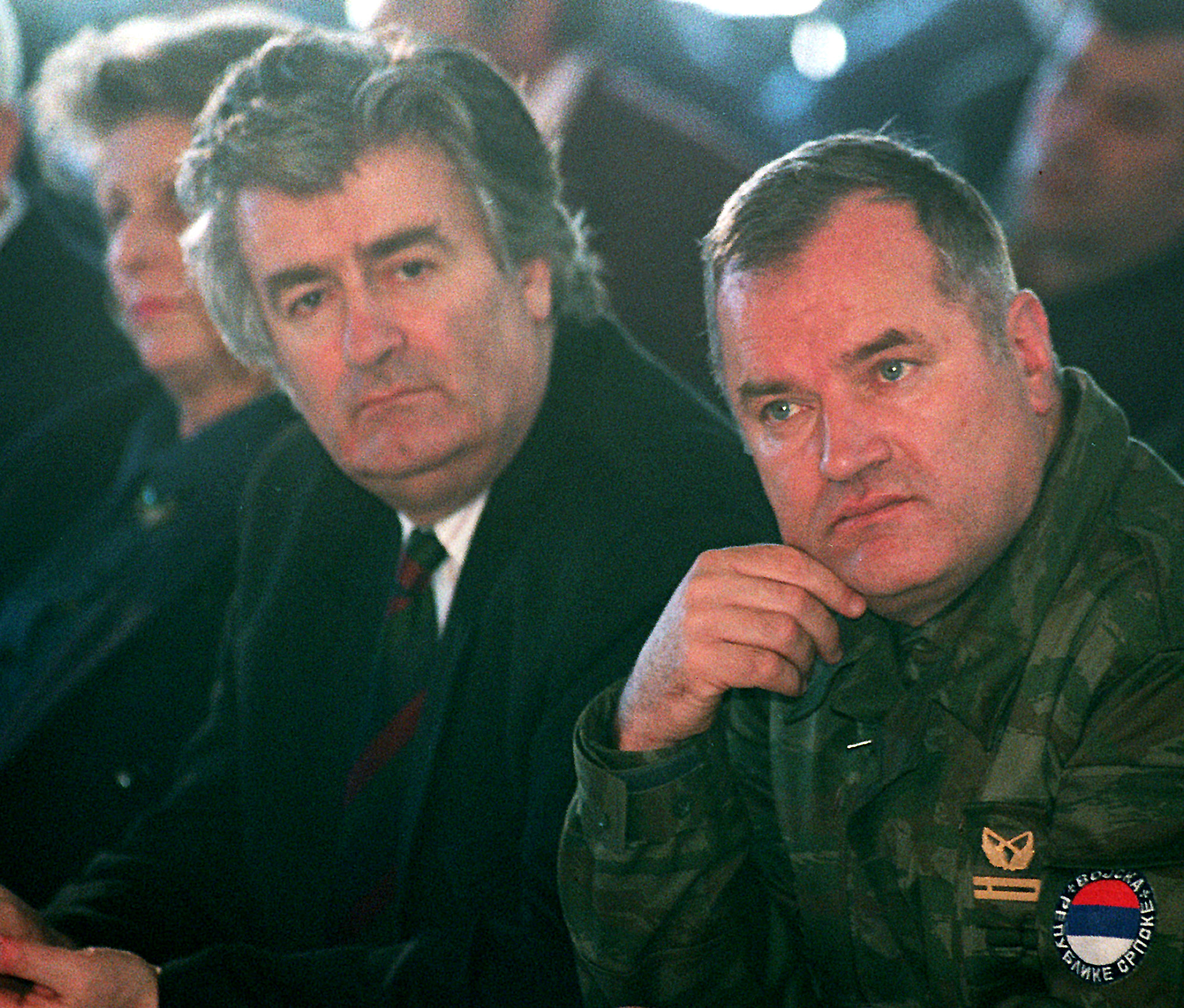 Karadzic och Mladic tillsammans under 90-talet.