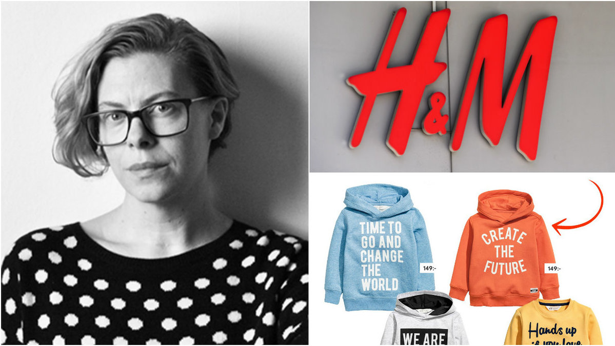 Anna Boussard​ reagerar på könsuppdelningen i H&M:s barnsortiment.