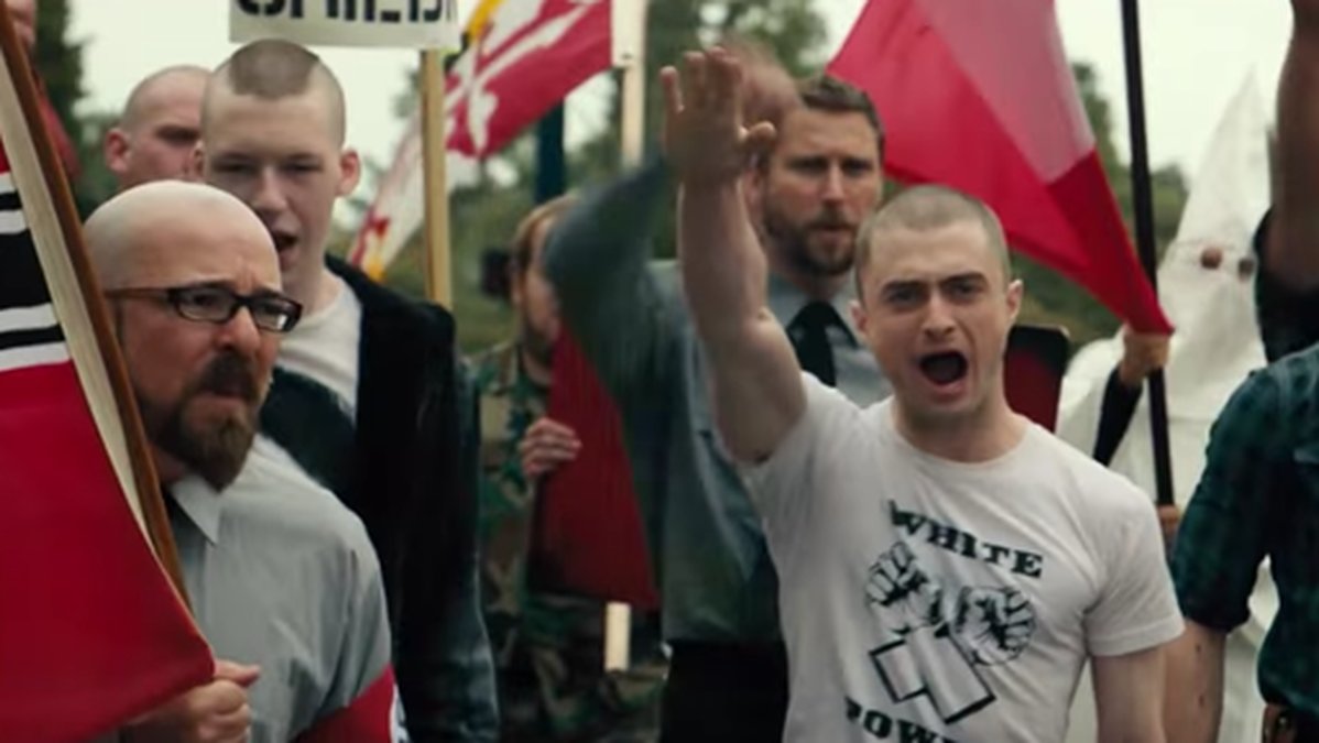 Daniel Radcliffe heilar i den nya filmen "Imperium". 