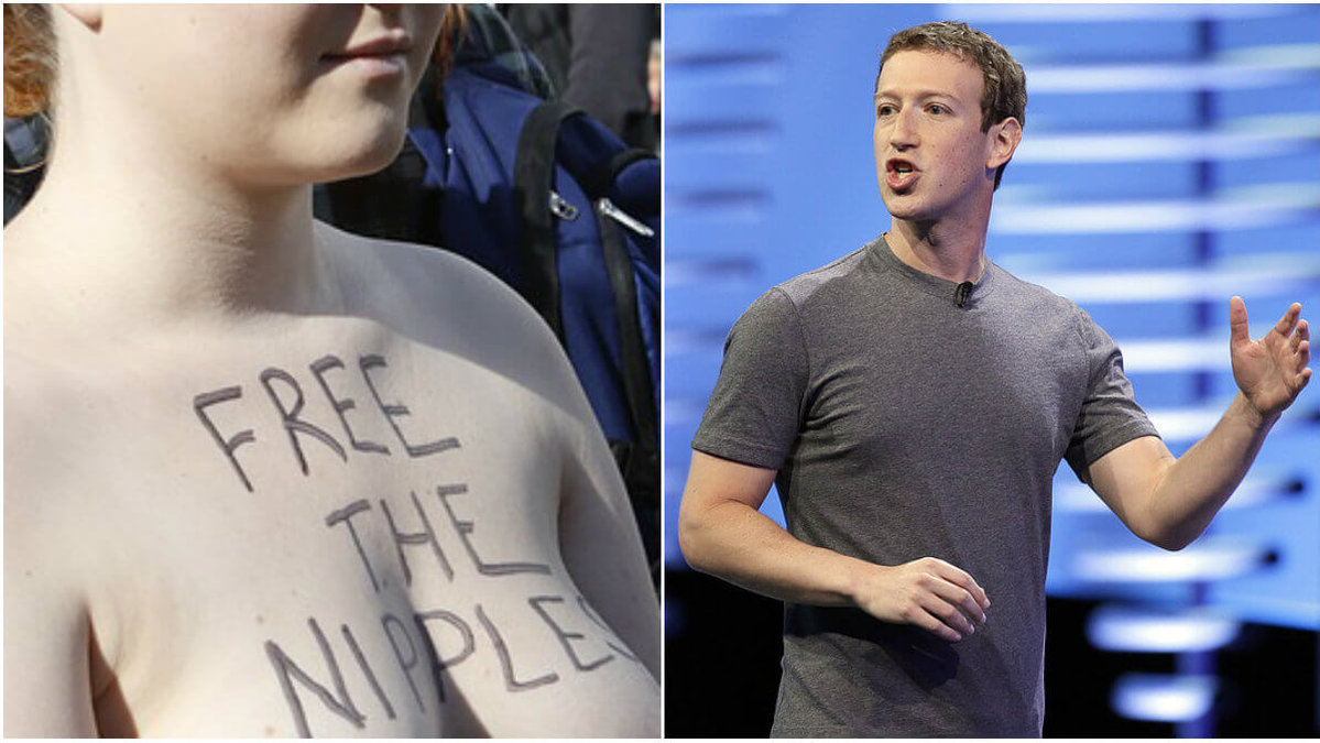 Facebook har en idé om nya regler som tillåter mer naket. 