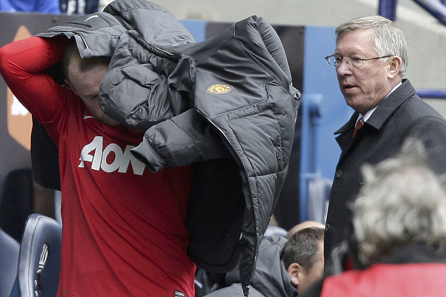 Spelaren och tränaren Sir Alex Ferguson är inte bästa vänner just nu.