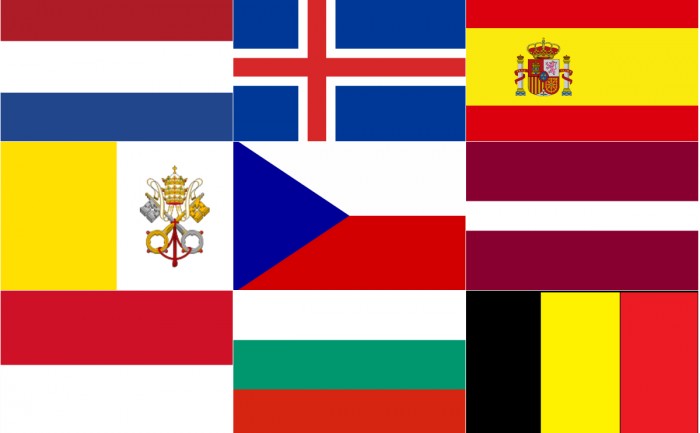 Europa, Quiz, Kartor, Flaggor, Geografi