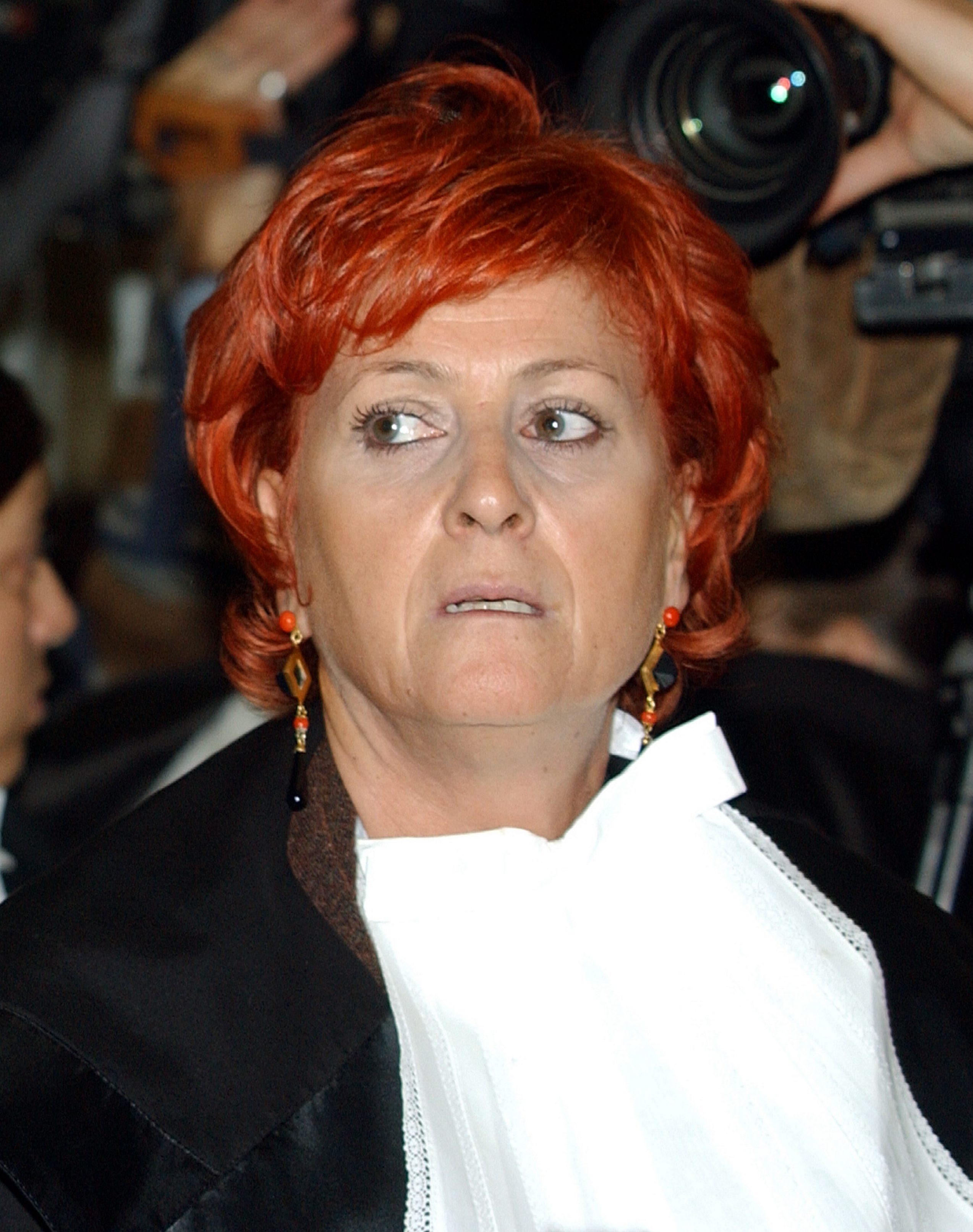 Åklagaren Ilda Boccassini ska också ha gestaltats av burleskdansösen.