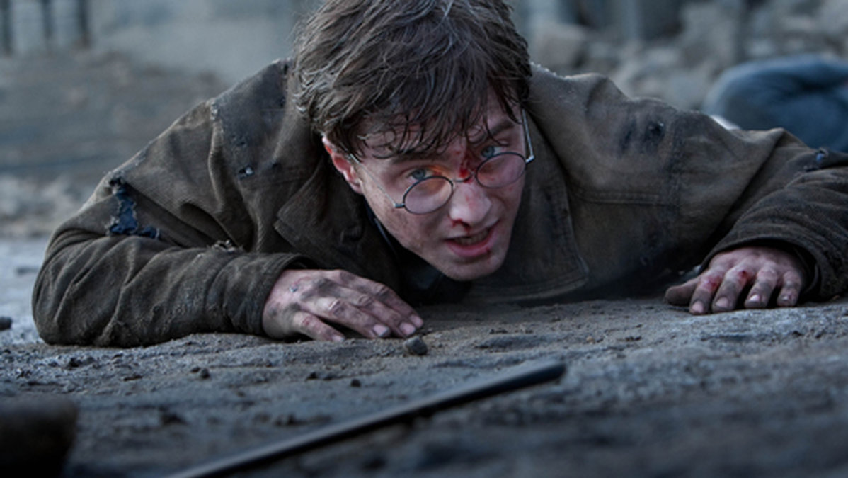 Daniel Radcliffe som Harry Potter. 