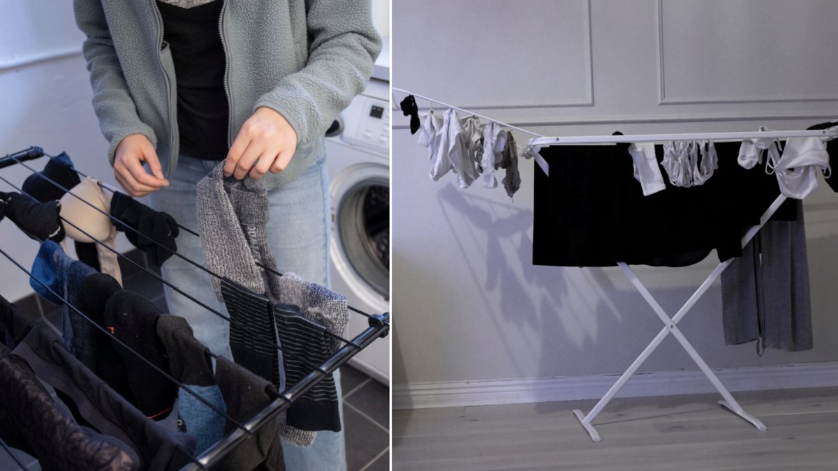 Fem tips på hur du får tvätten att torka snabbare