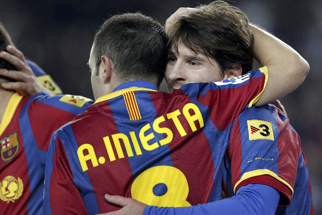 Messi, Iniesta och Xavi var samtliga bidragande spelare till förnedringen.