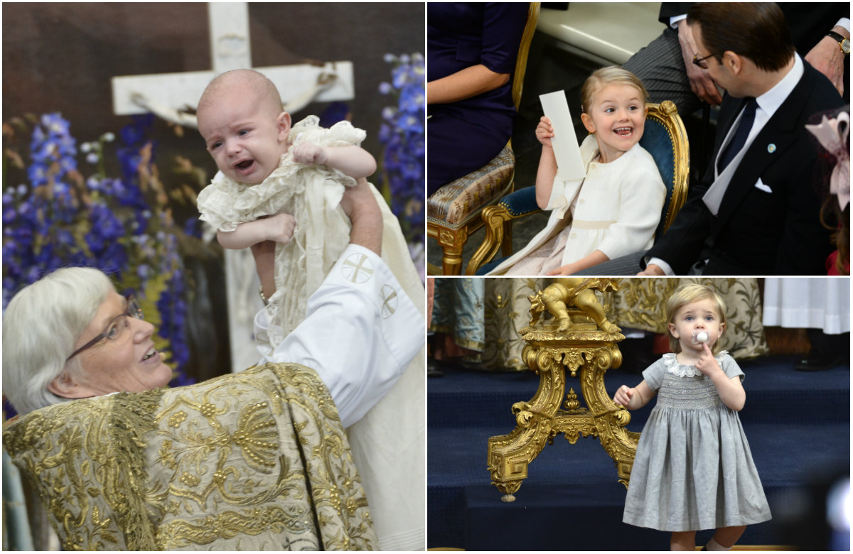 På söndagen döptes prins Nicolas. På söndagen döptes prins Nicolas.