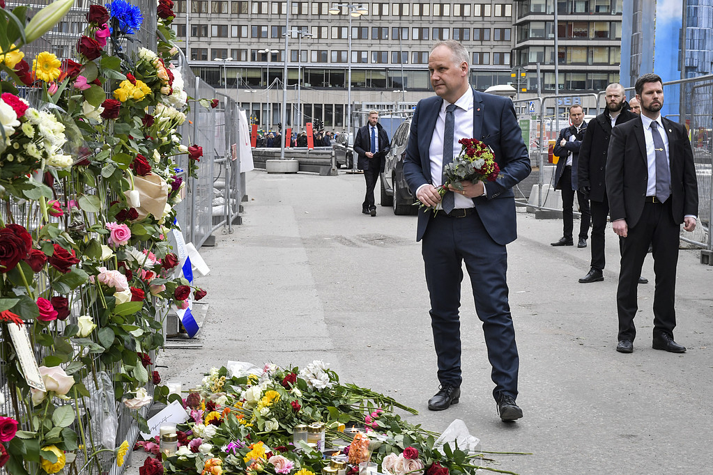 Jonas Sjöstedt dagen efter attacken Vänsterpartiet