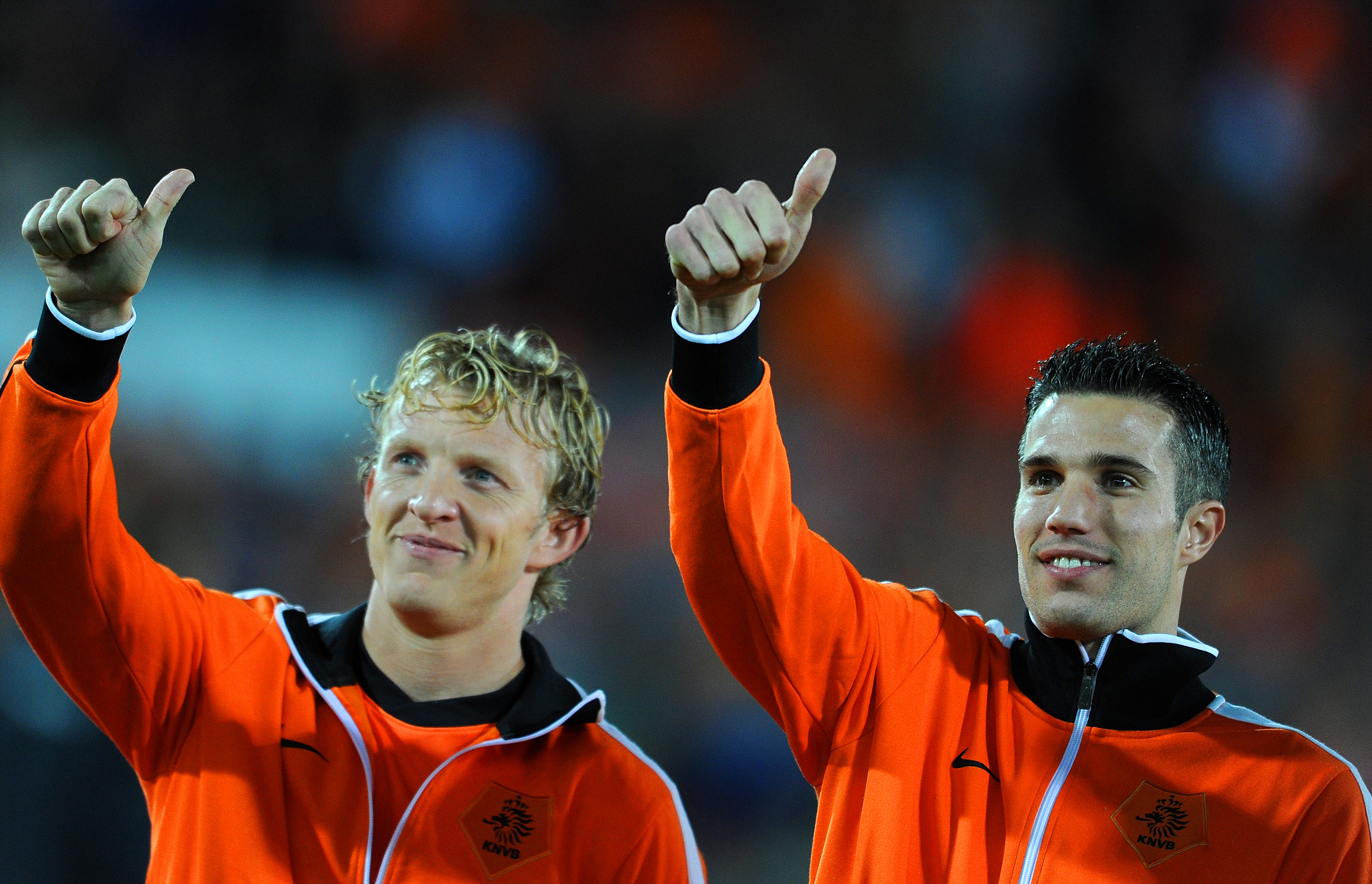 Dirk Kuyt och Robin van Persie är båda givna i Hollands EM-trupp.