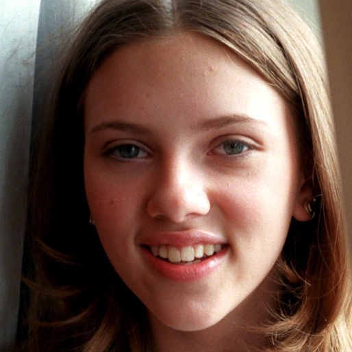 Scarlett Johansson år 1998. 