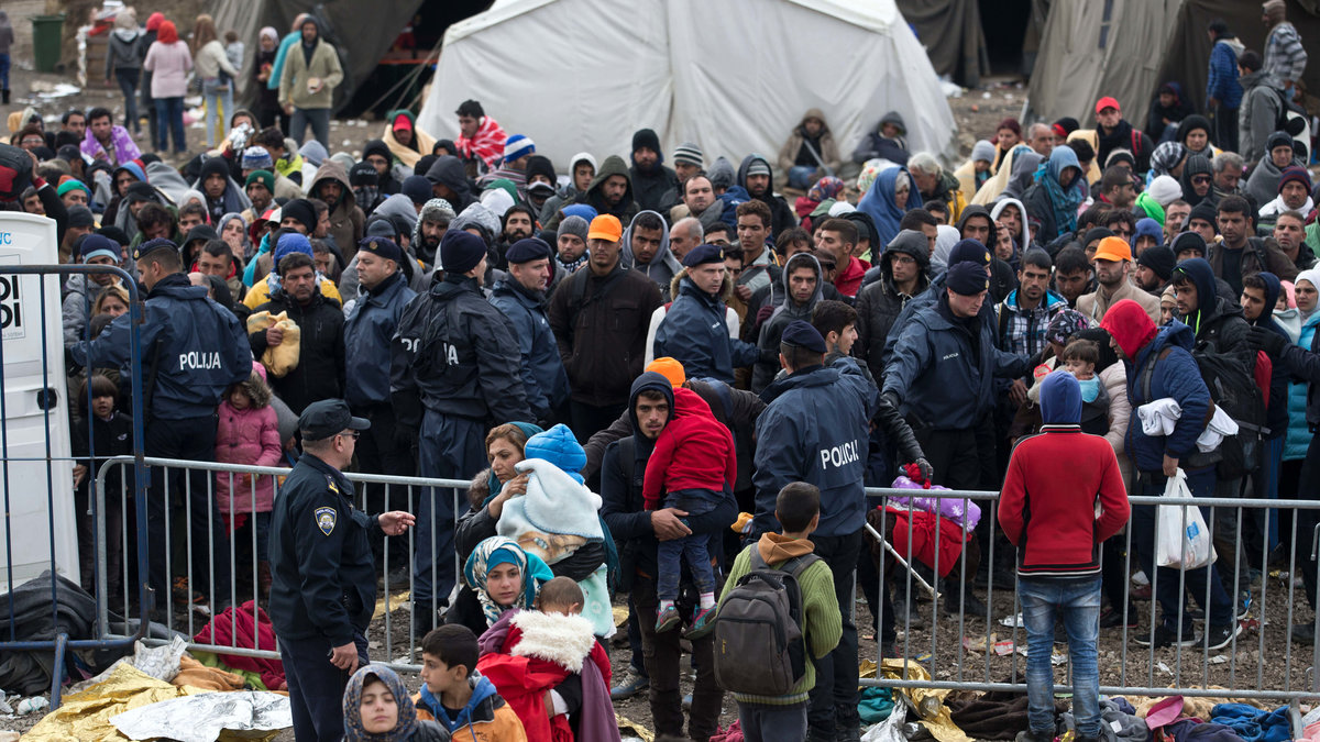 I år har det kommit 700 000 flyktingar till Europa. 