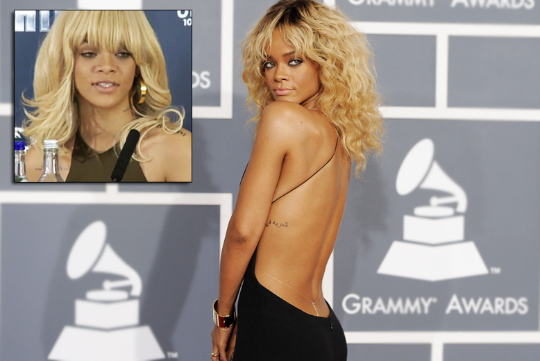 Den här gången sa Rihanna ifrån - men hon har inte alltid varit lika självsäker. Spana in stjärnans förvandling i bildspelet. Från oskyldig tonåring till kaxig sexbomb. Den här gången sa Rihanna ifrån - men hon har inte alltid varit lika självsäker. Spana in stjärnans förvandling i bildspelet. Från oskyldig tonåring till kaxig sexbomb.