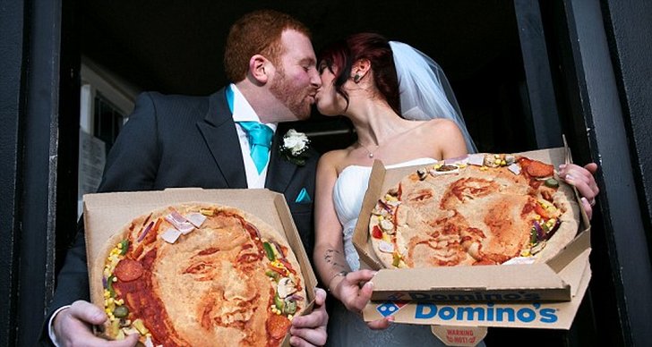 Bröllop, deg, Snabbmat, Pizza