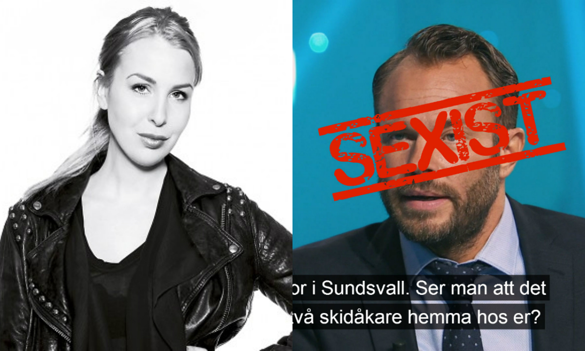 David Hellenius, Sarah Sjostrom, Hellenius hörna, Debatt, TV4, Charlotte Kalla, Sexism, Fredrik Skavlan, Leone Milton