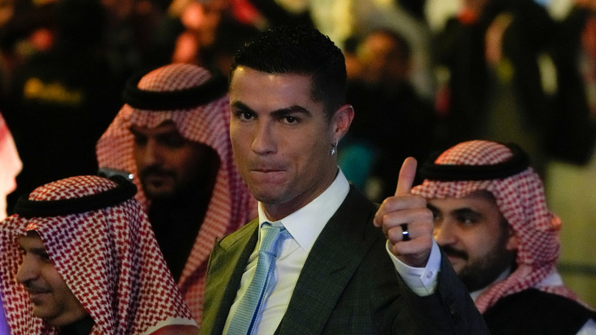 Cristiano Ronaldo spelar numera i den saudiska klubben Al-Nassr.