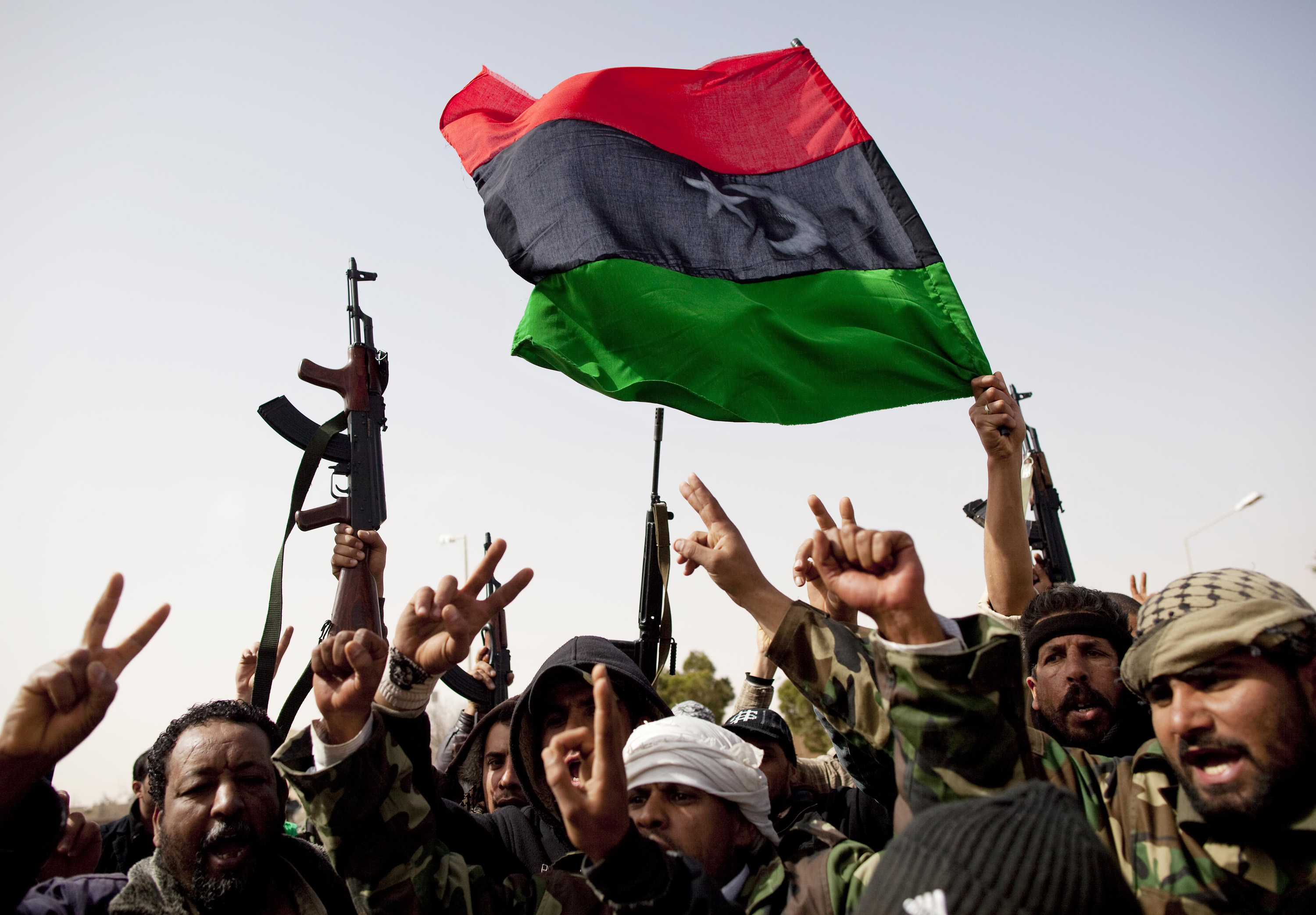 Otroligt intensiva strider i Libyen under lördagen.