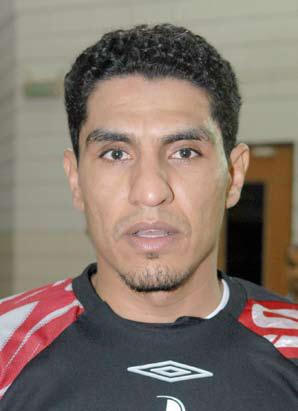 Målvakten Ali Saeed.