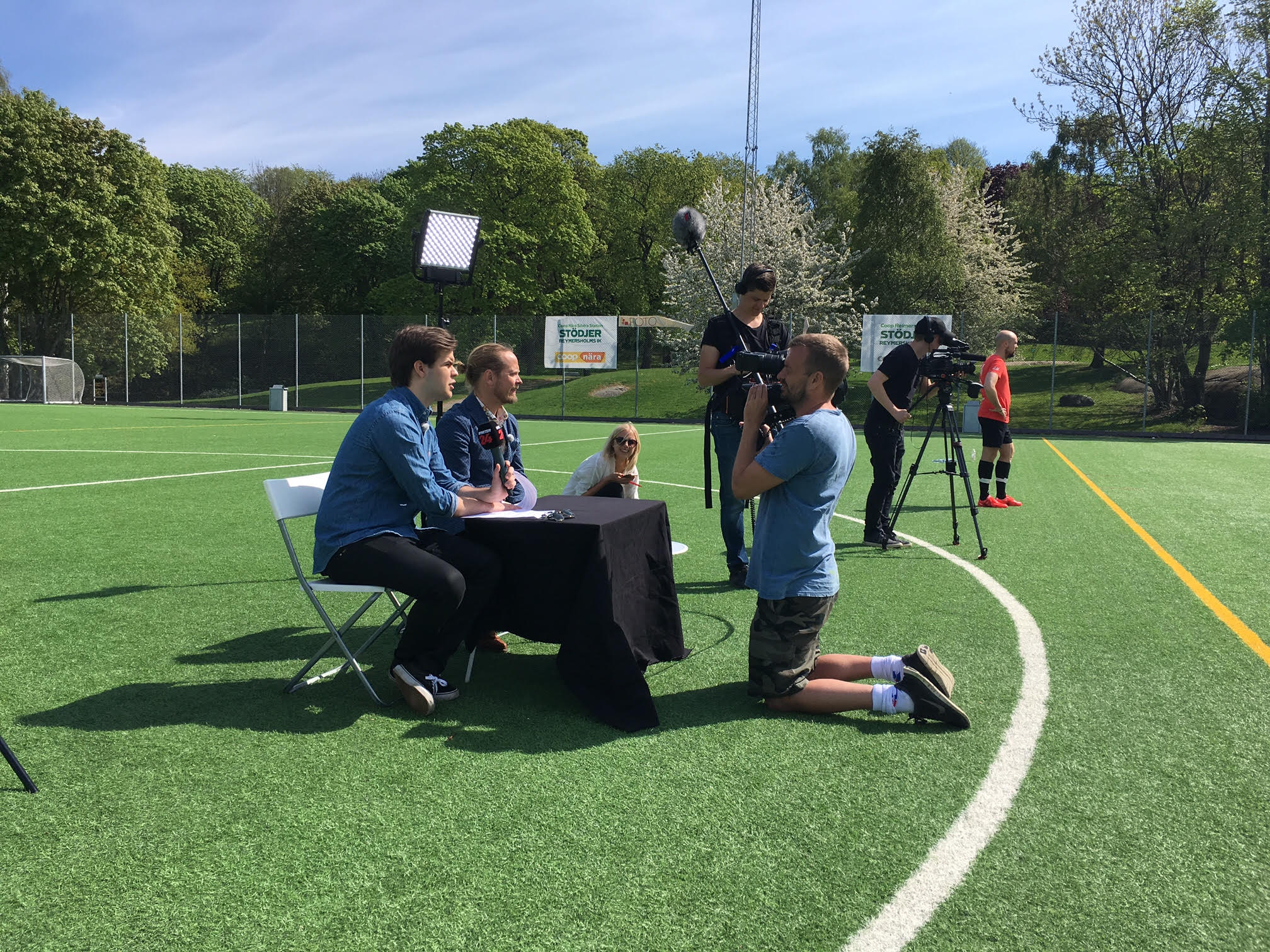 Fotbolls-EM, Tävling, Next in football, Reporter