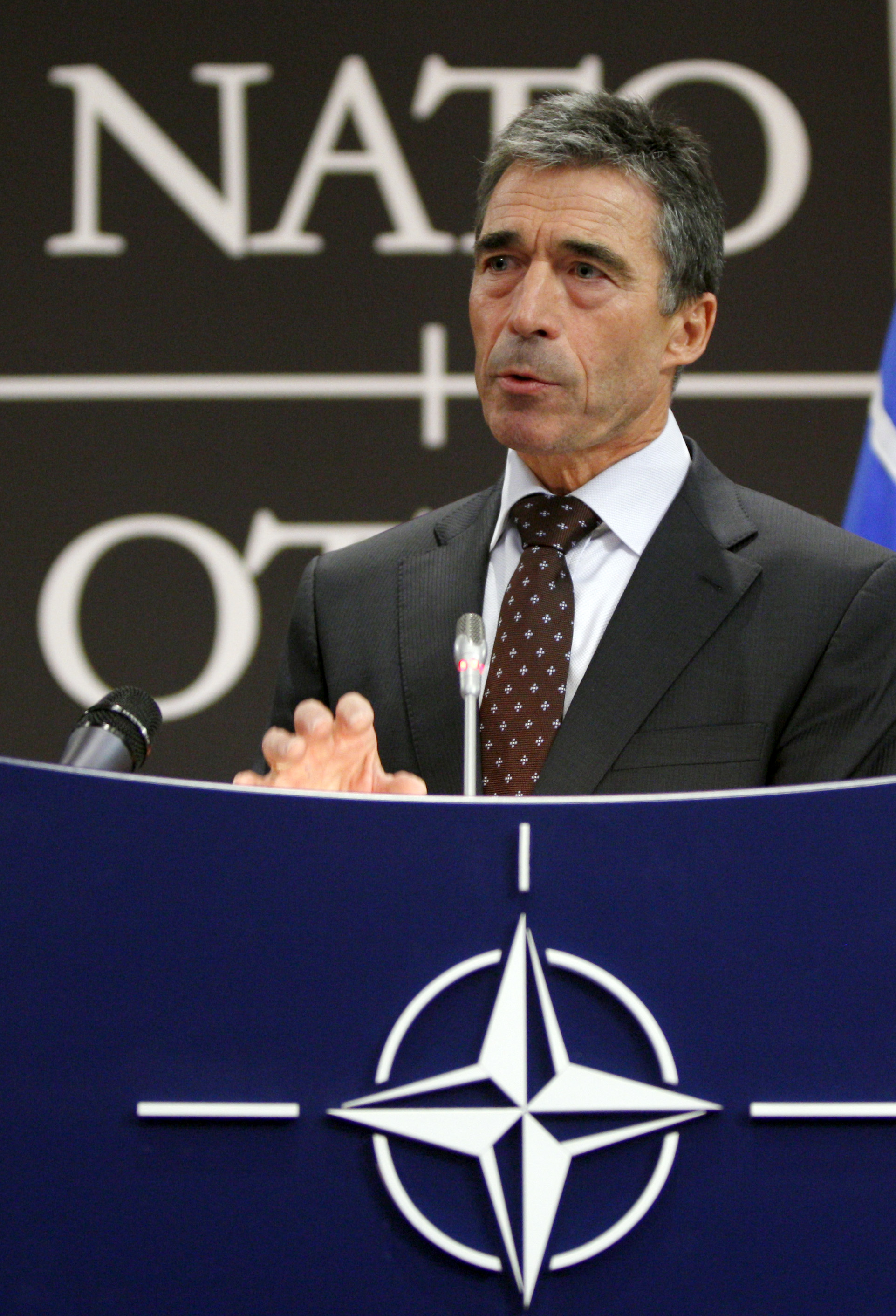 Nato-chefen Anders Fogh Rasmussen