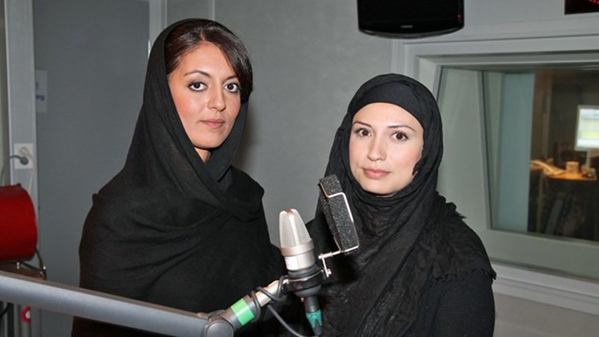 Foujan Rouzbeh och Nabila Abdul Fattah som var med och drog igång #hijabupproret. 