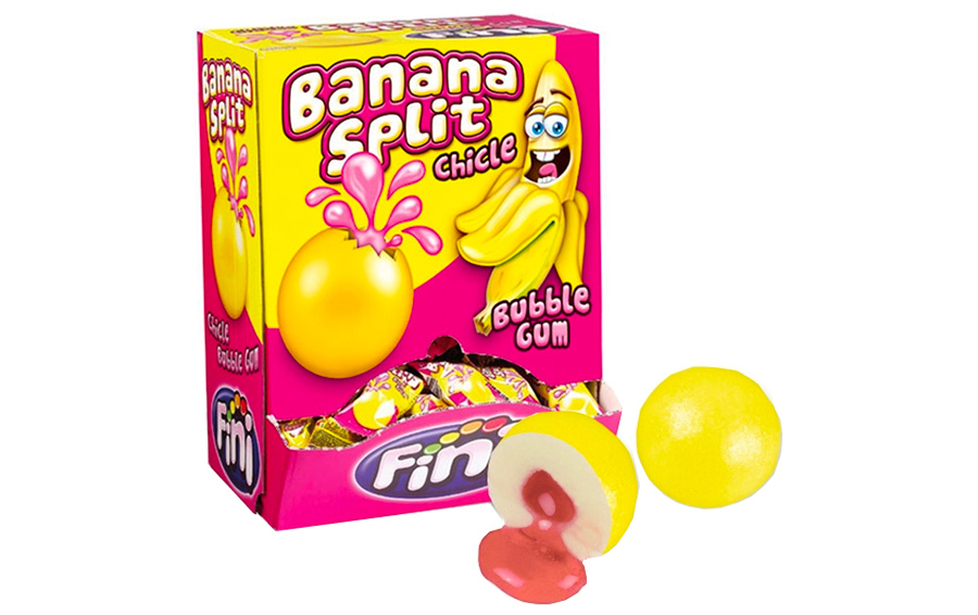 Banana split tuggummi Banana split tuggummi