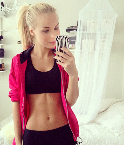 Victoria Törnegren satsar på - strong is the new skinny. Victoria Törnegren satsar på - strong is the new skinny.