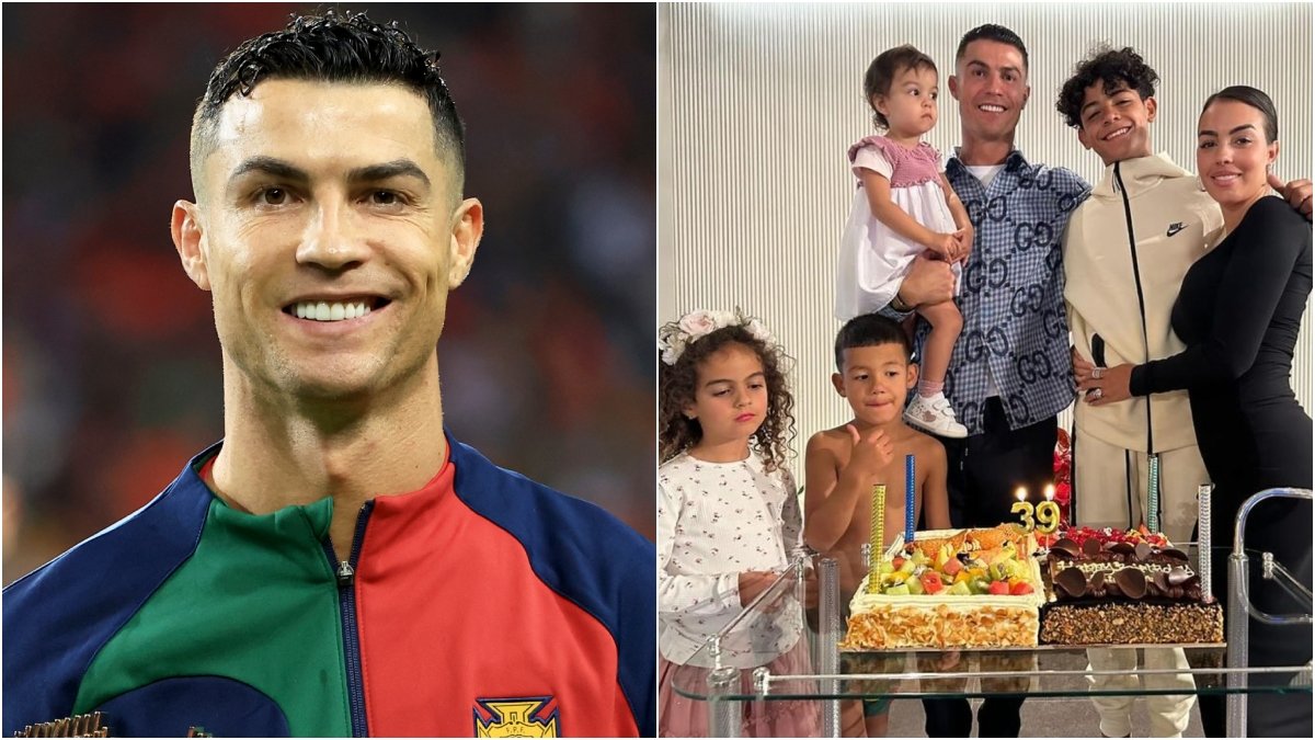Fotbollsstjärnan Cristiano Ronaldo har fem barn.