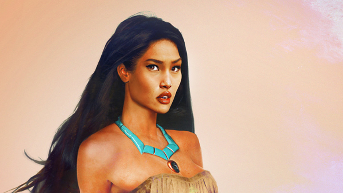 Prinsessan Pocahontas ur filmen "Pocahontas".