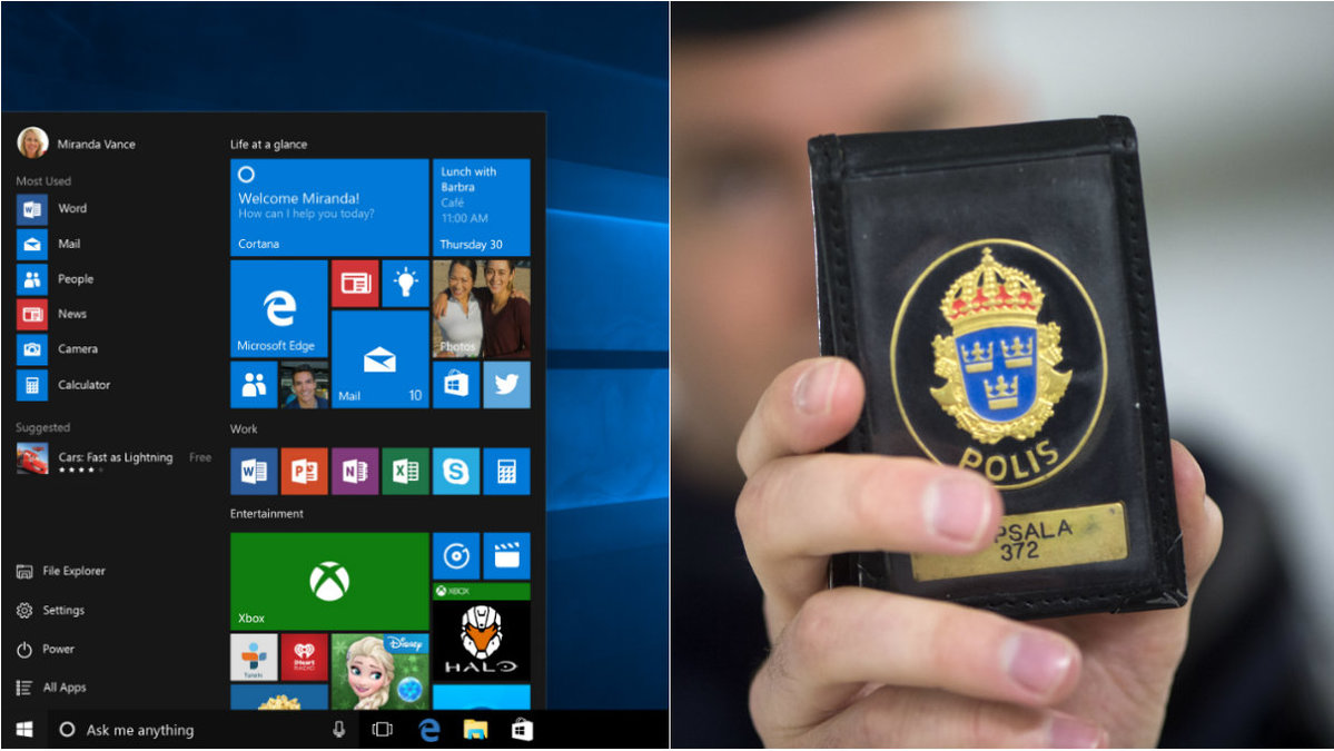 Många uppdaterar till Windows 10 nu. Men polisen varnar för bedrägerier. 
