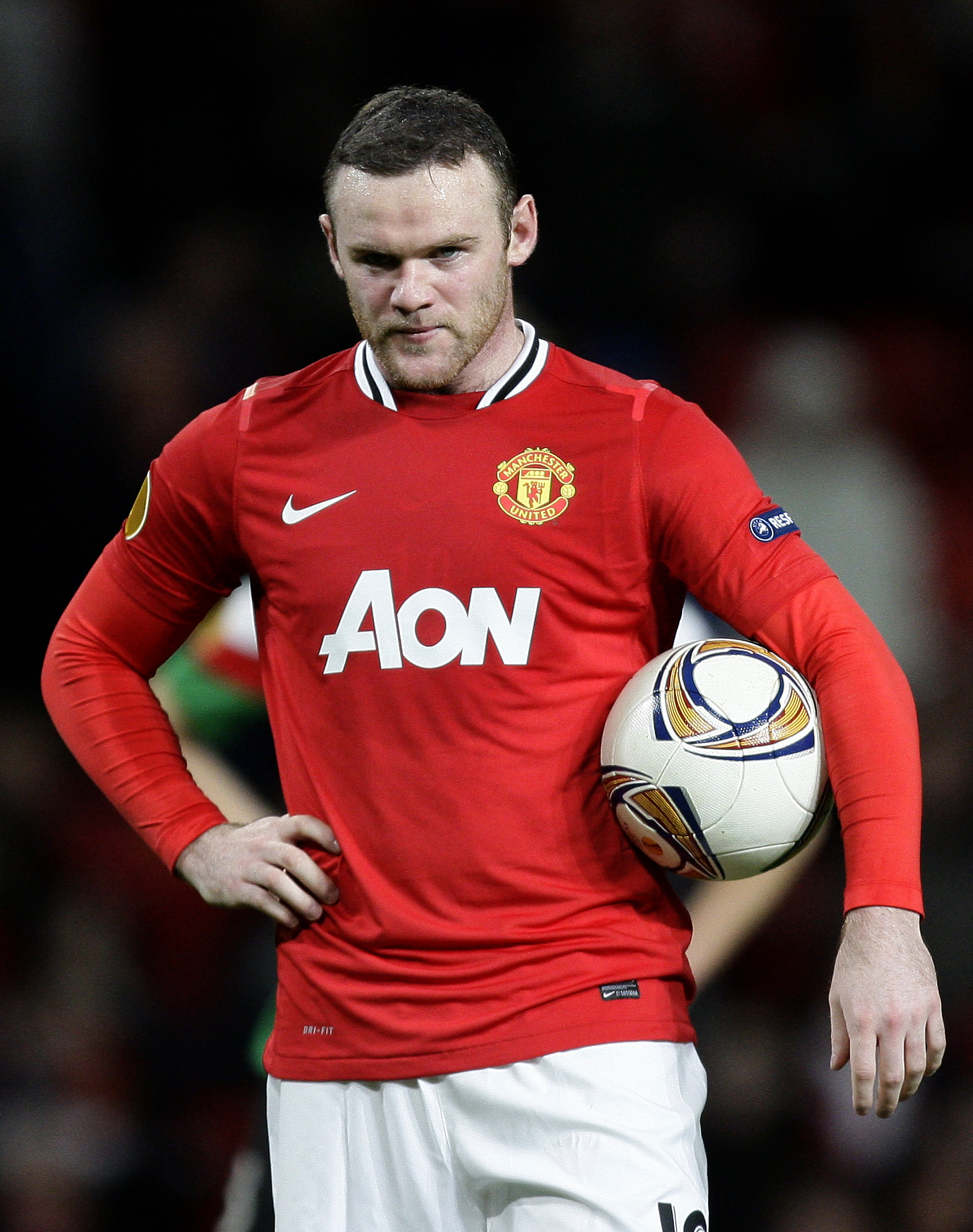 Wayne Rooneys felträff gjorde så att Jamie Thomas första United-match inte direkt blev någon höjdare.