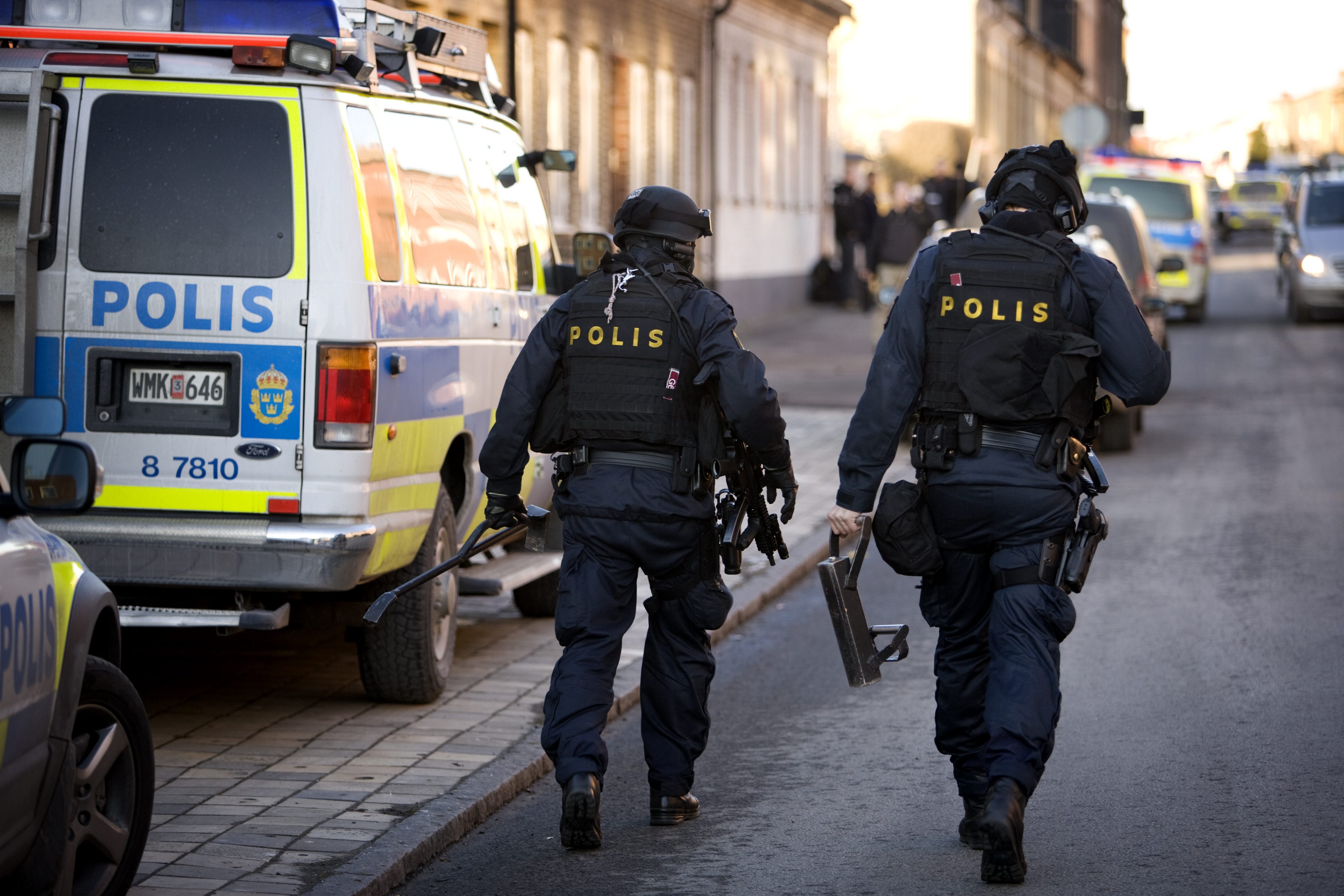 Sverige, Brott och straff, Polisen, BRÅ, Landskrona, Misshandel, Hot