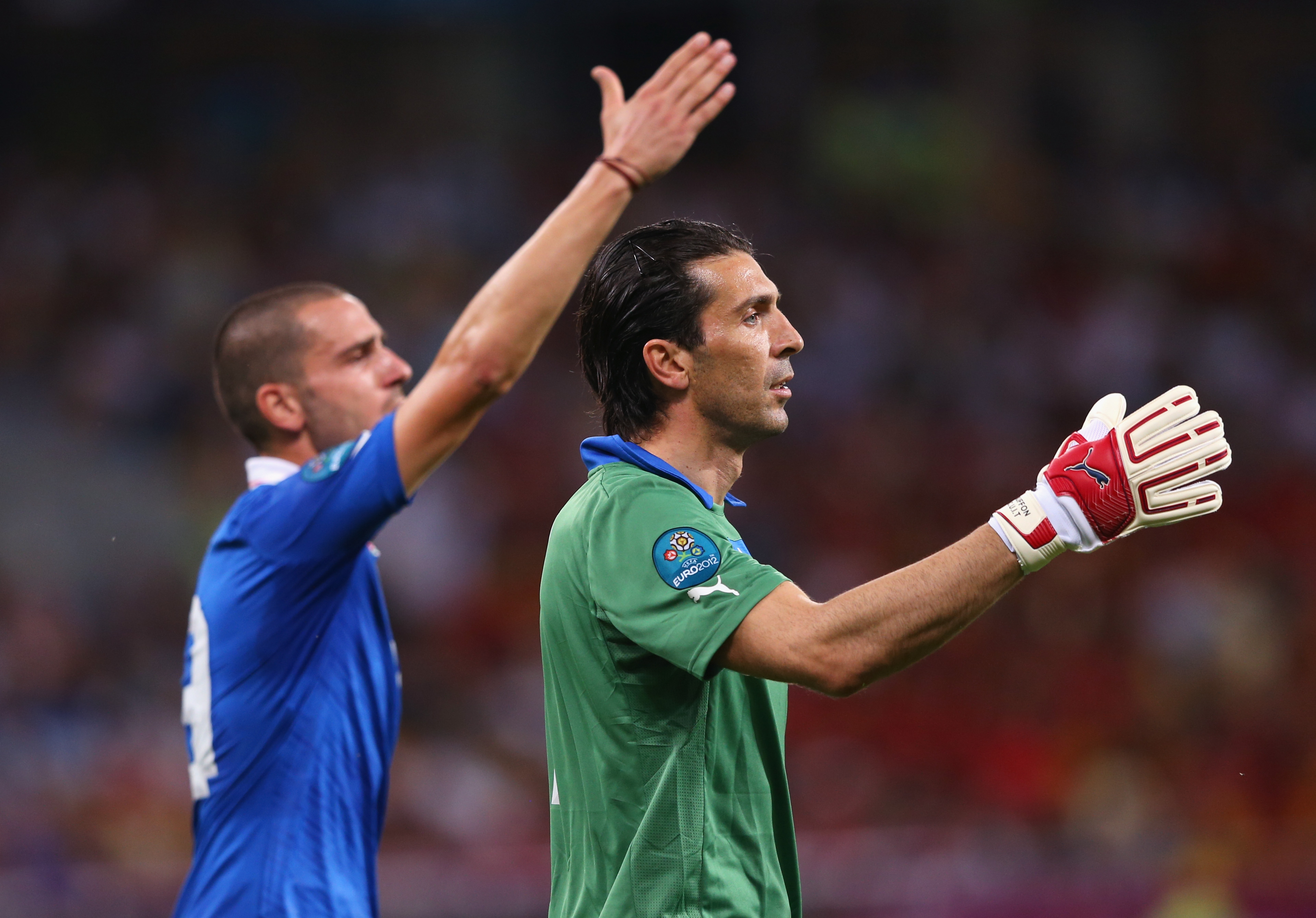 Buffon hade ingen lätt dag på jobbet. Buffon hade ingen lätt dag på jobbet.