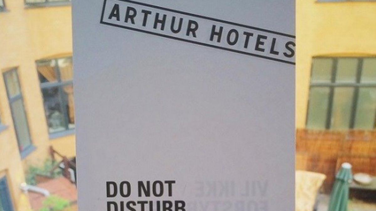 Får man välja alla skäl? Hotell: Hotel Kong Arthur (Köpenhamn, Danmark).