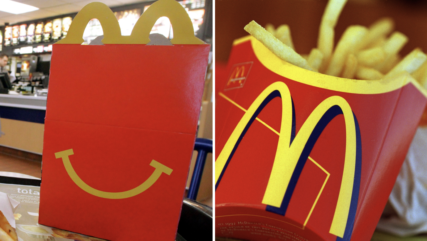 McDonald's testar nya förpackningar. 