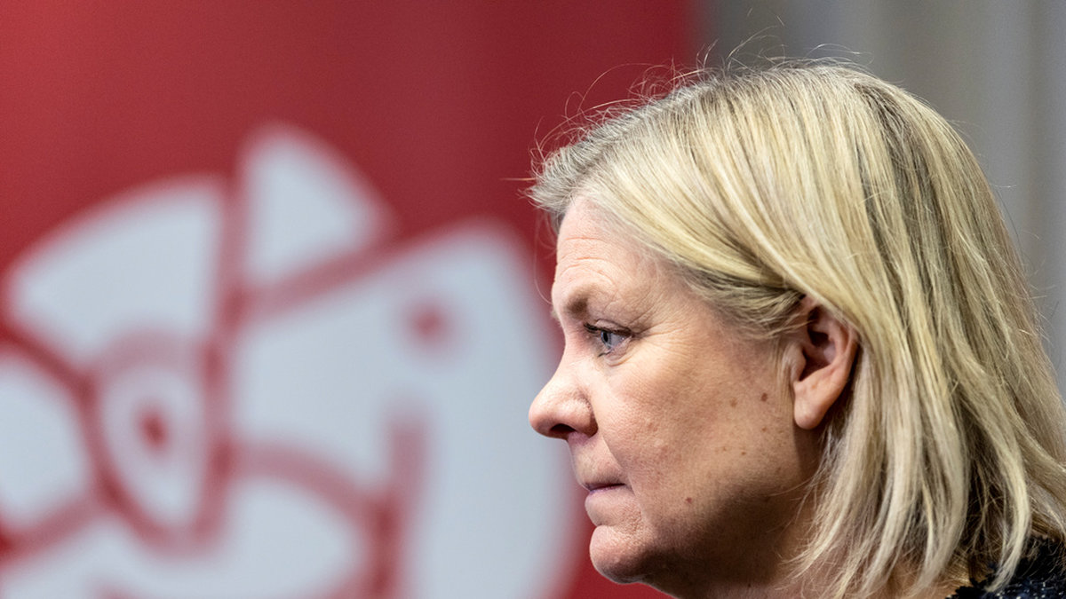 Socialdemokraternas partiledare Magdalena Andersson. Arkivbild.