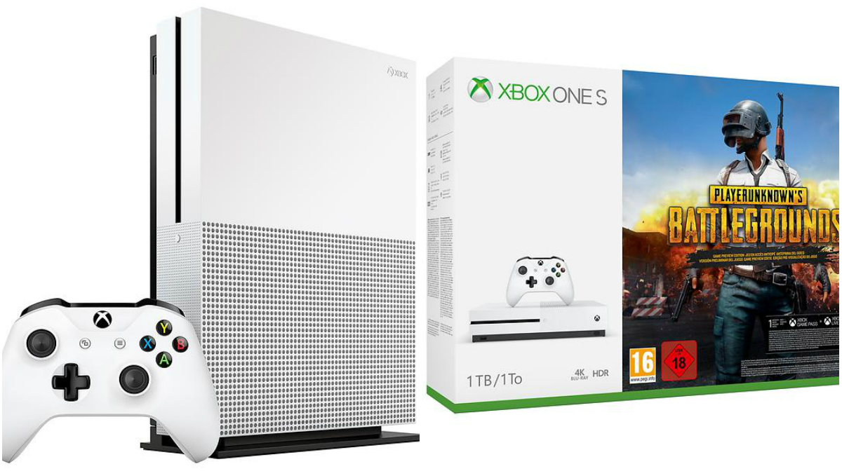 Xbox One S i vitt Xbox One S i vitt