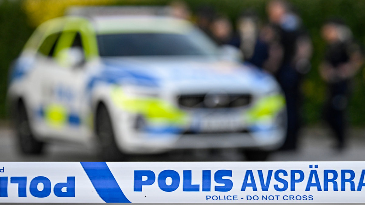 En man i Ronneby har gripits sedan han attackerat poliser med kniv. Arkivbild.