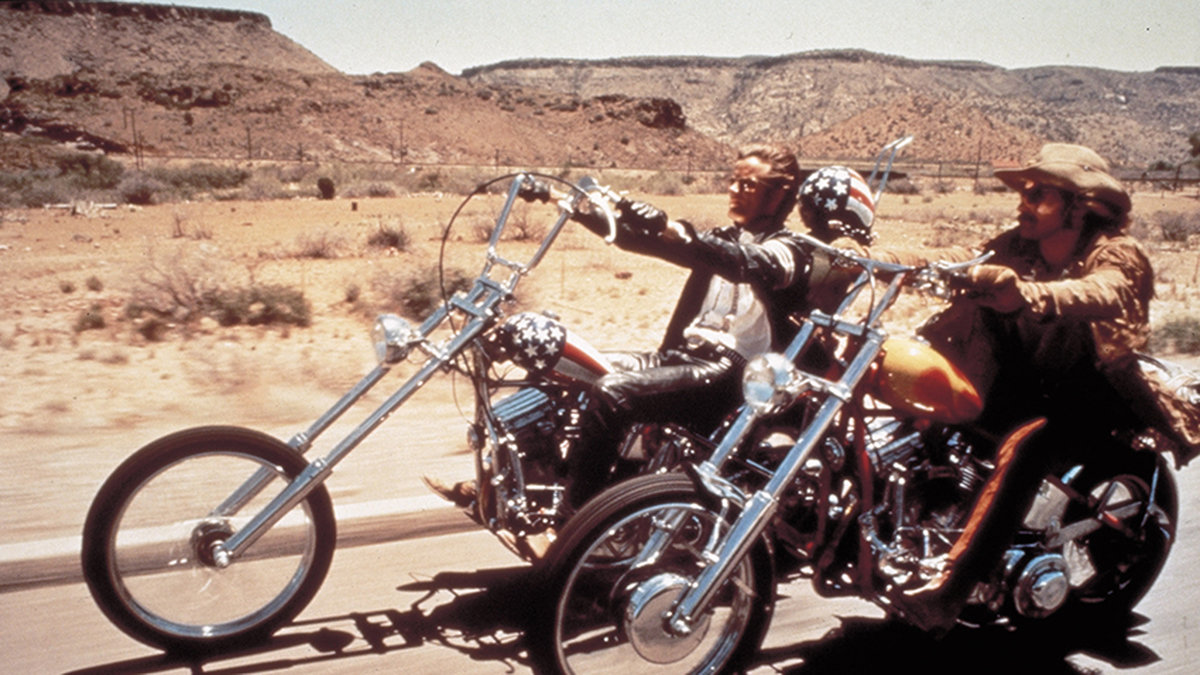Peter Fonda och Dennis Hopper i Easy Rider