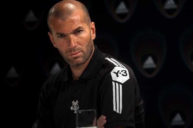 Fotboll, La Liga, Jose Mourinho, Real Madrid, Zinedine Zidane