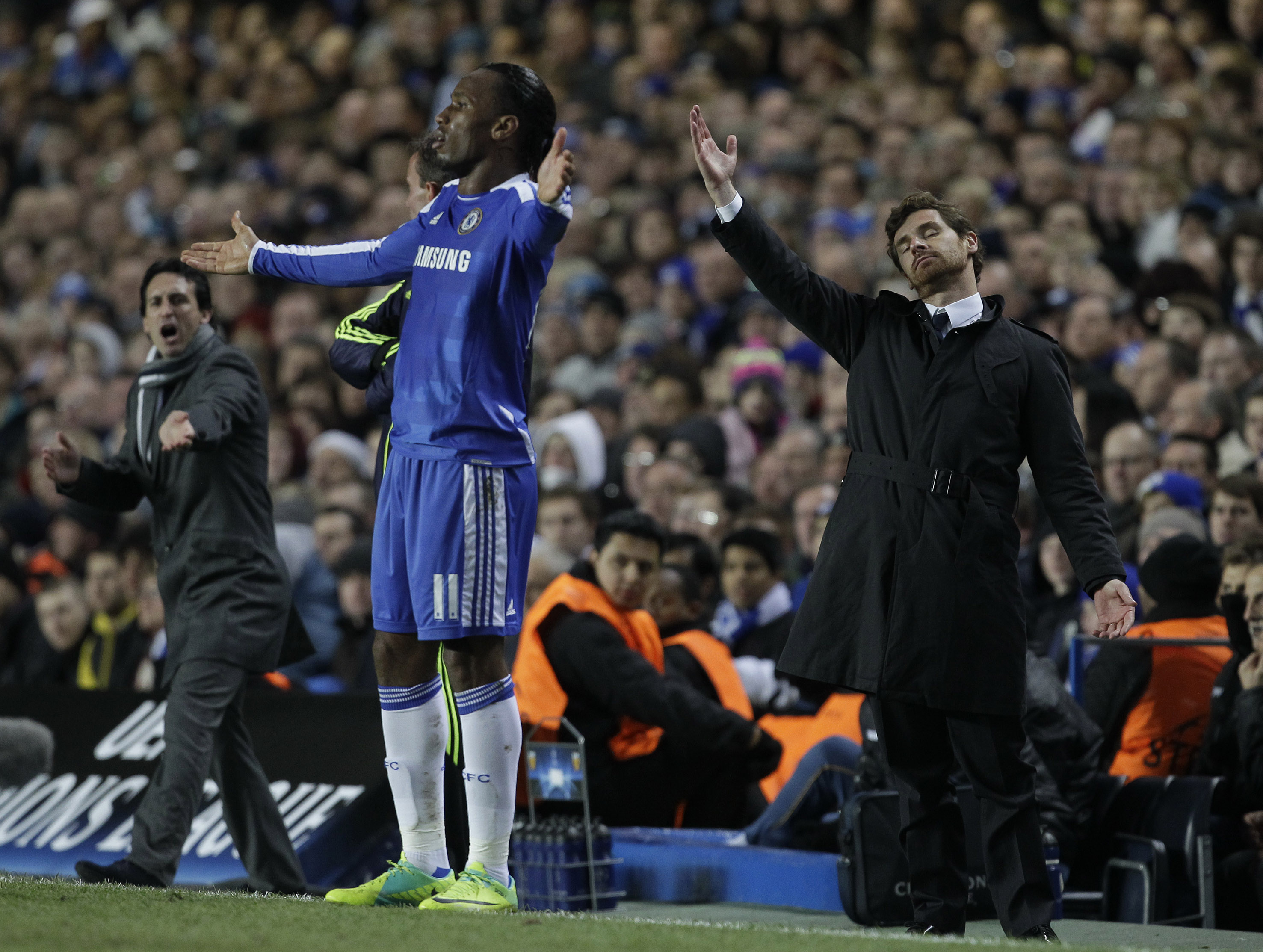 Fotboll, Chelsea, Premier League, Andre Villas-Boas, Didier Drogba