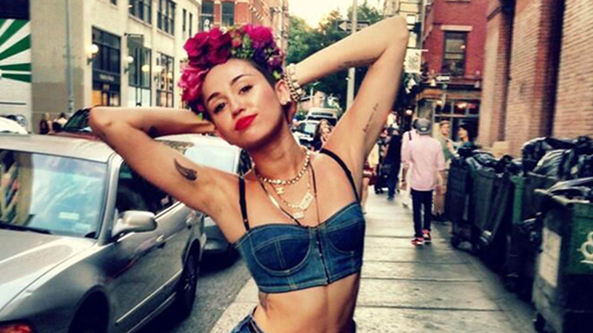 Miley i New York. 