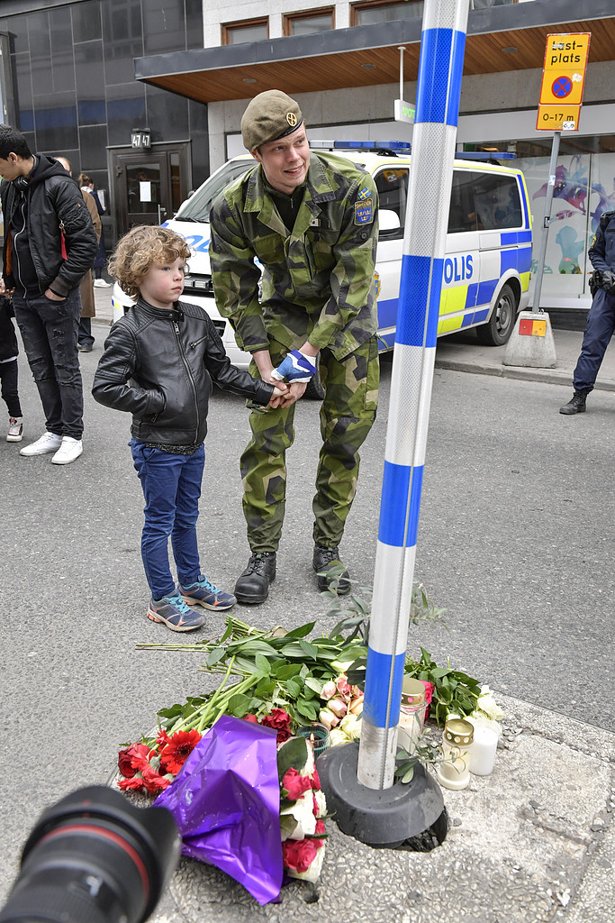 Hedrar terroroffren Drottninggatan