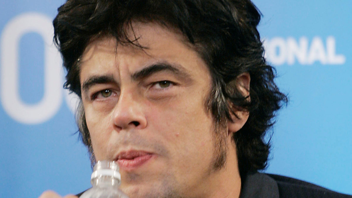 Skådespelaren Benicio del Toro återfanns även han på den nya listan. 