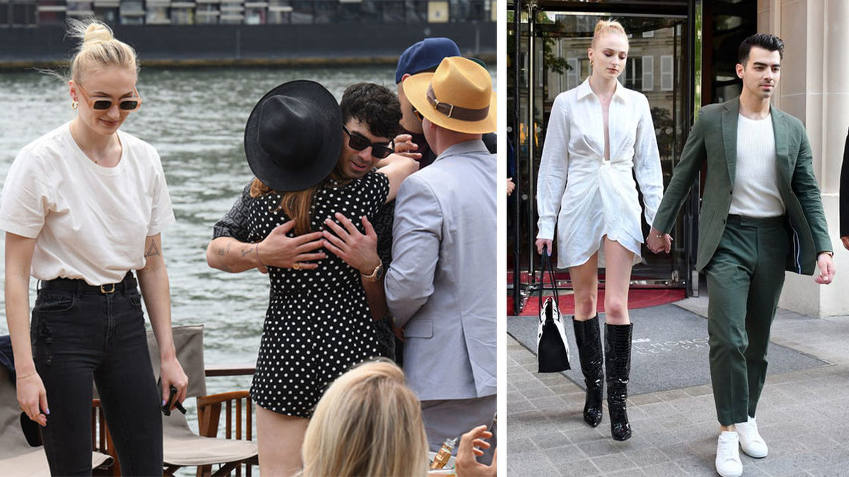Sophie Turner och Joe Jonas har gift sig i Frankrike