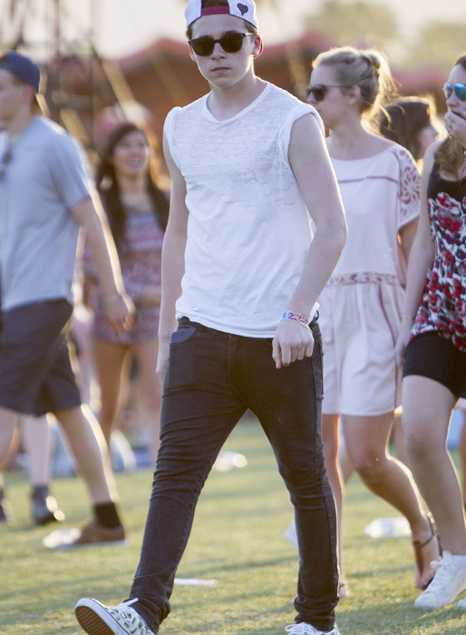 David Beckhams son Brooklyn Beckham. David Beckhams son Brooklyn Beckham.
