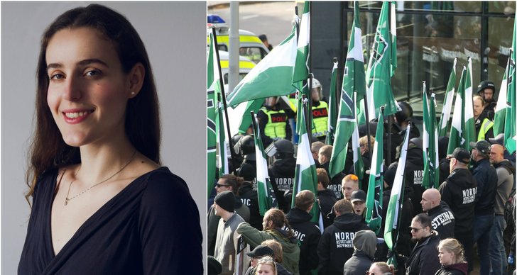 Hanna Bergwall, Nordisk motståndsrörelse