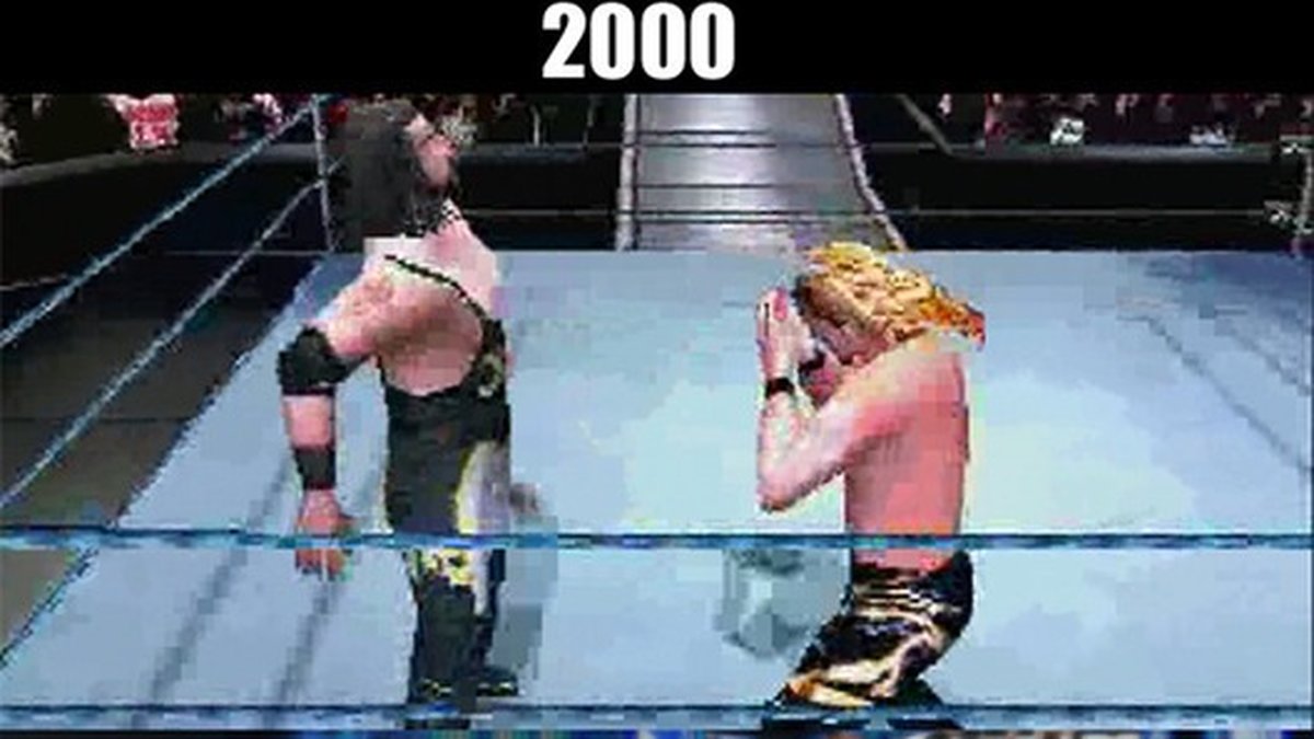 Wrestling då och nu.