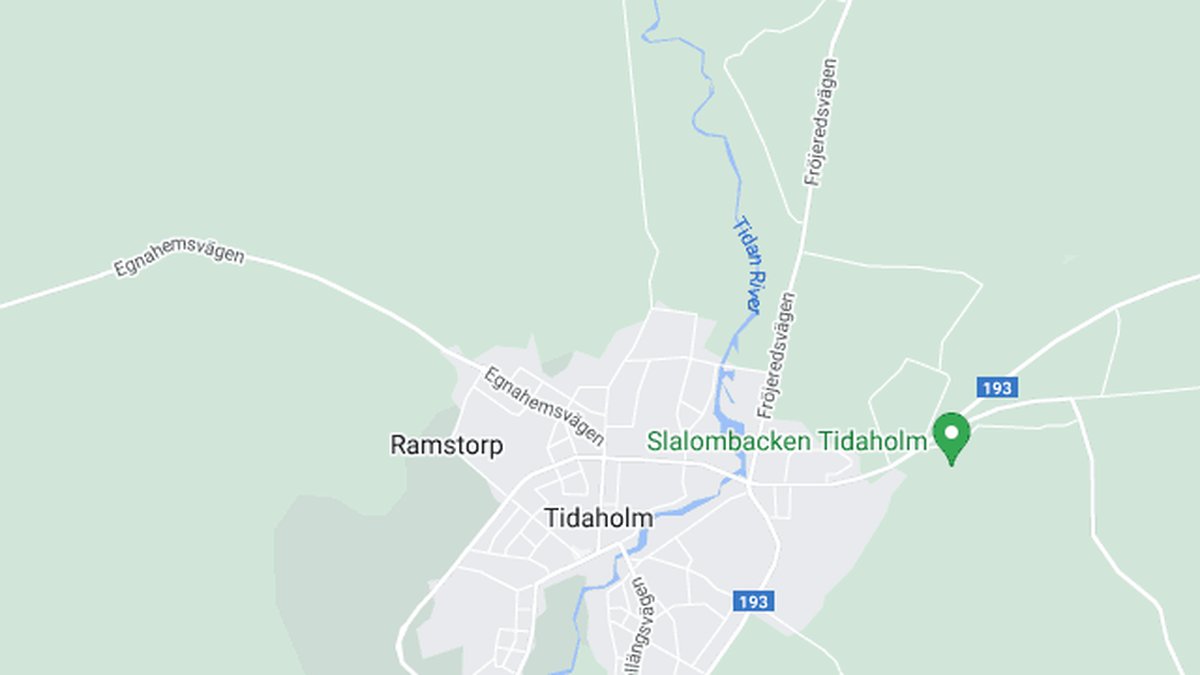 Google maps, Tidaholm