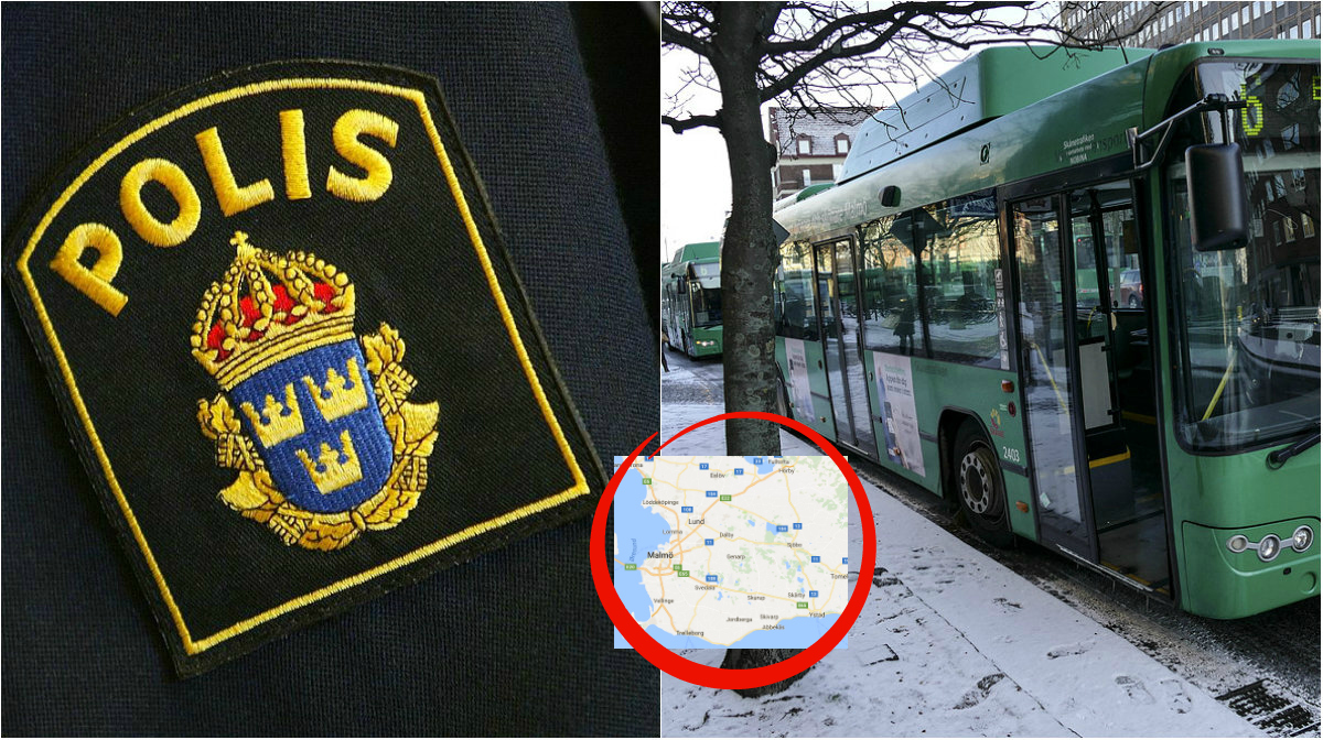 Man onanerade framför flicka på bussen - jagas nu av polisen